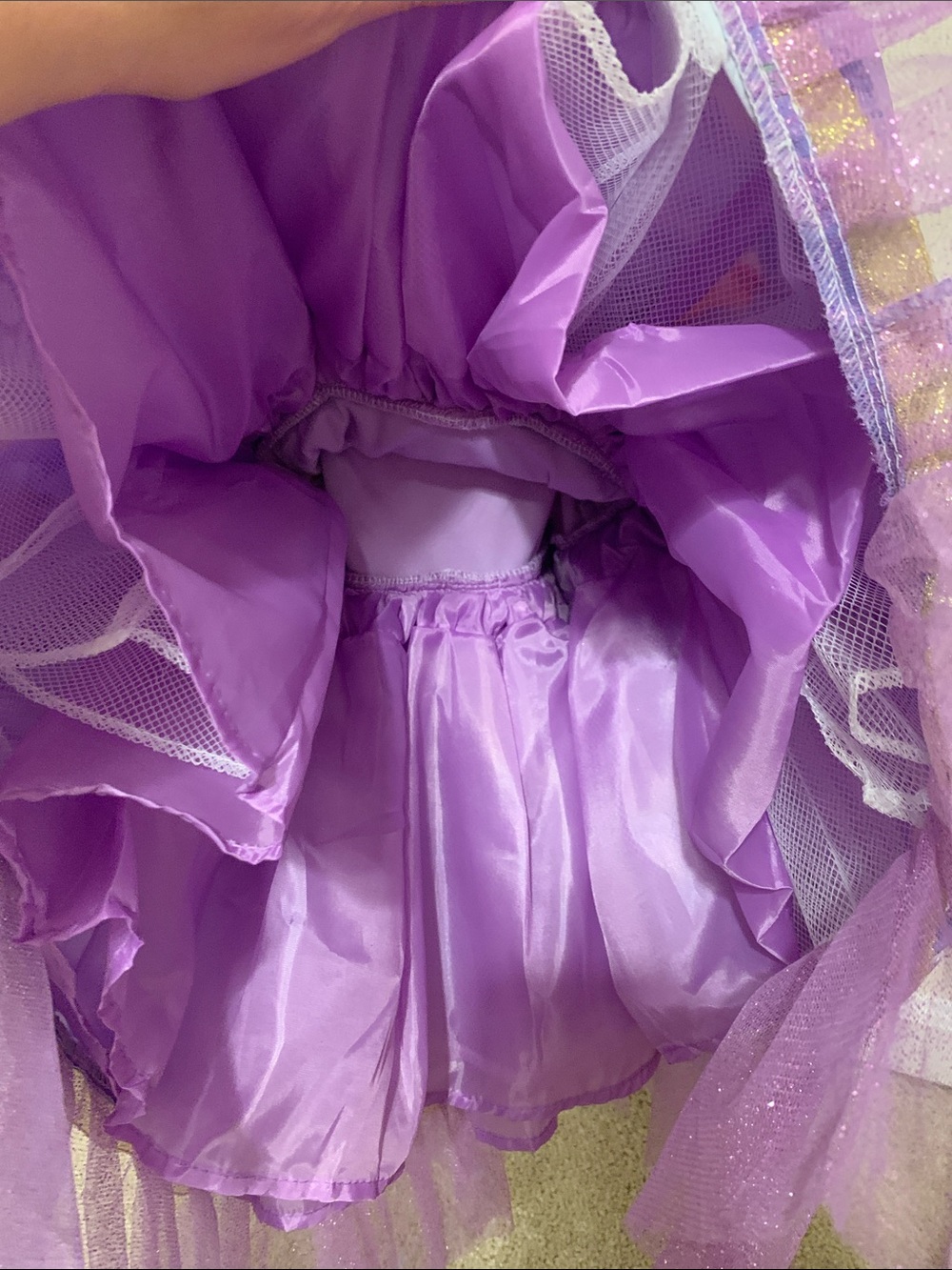 Disney Sofia the First Purple Sequin Princess Costume for Kids - Picture 8 of 11